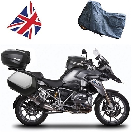 BMW 1250GS MOTORBIKE COVER WITH LUGGAGE